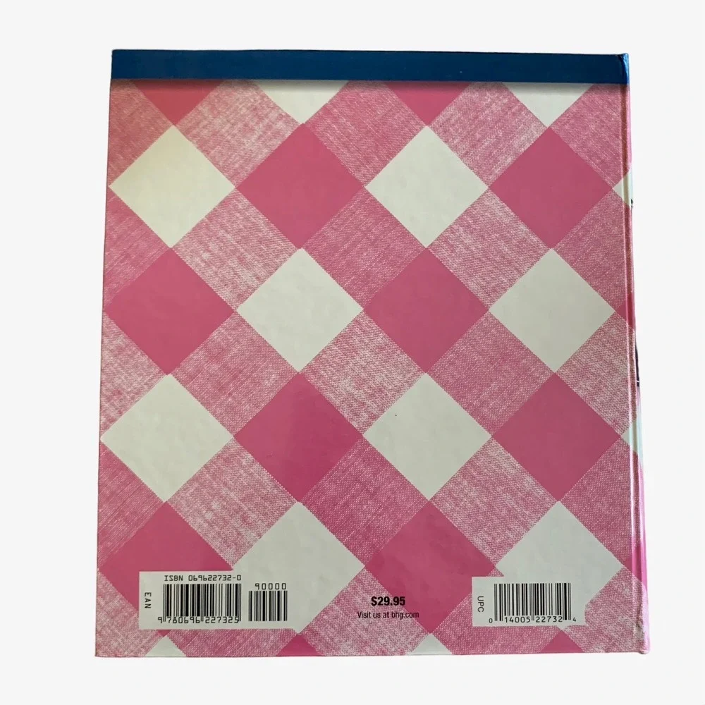 Better Homes & Gardens New Cook Book 5 Ring Pink 2005 Hardcover‎ illustrated